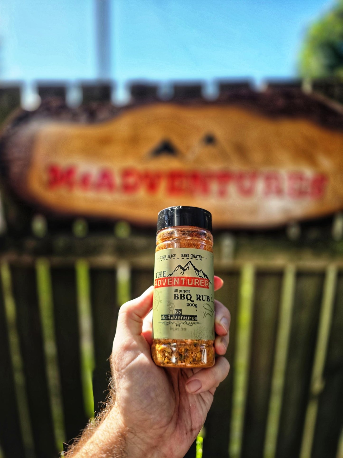 The Adventurer BBQ Rub by McAdventures – 200g Shaker