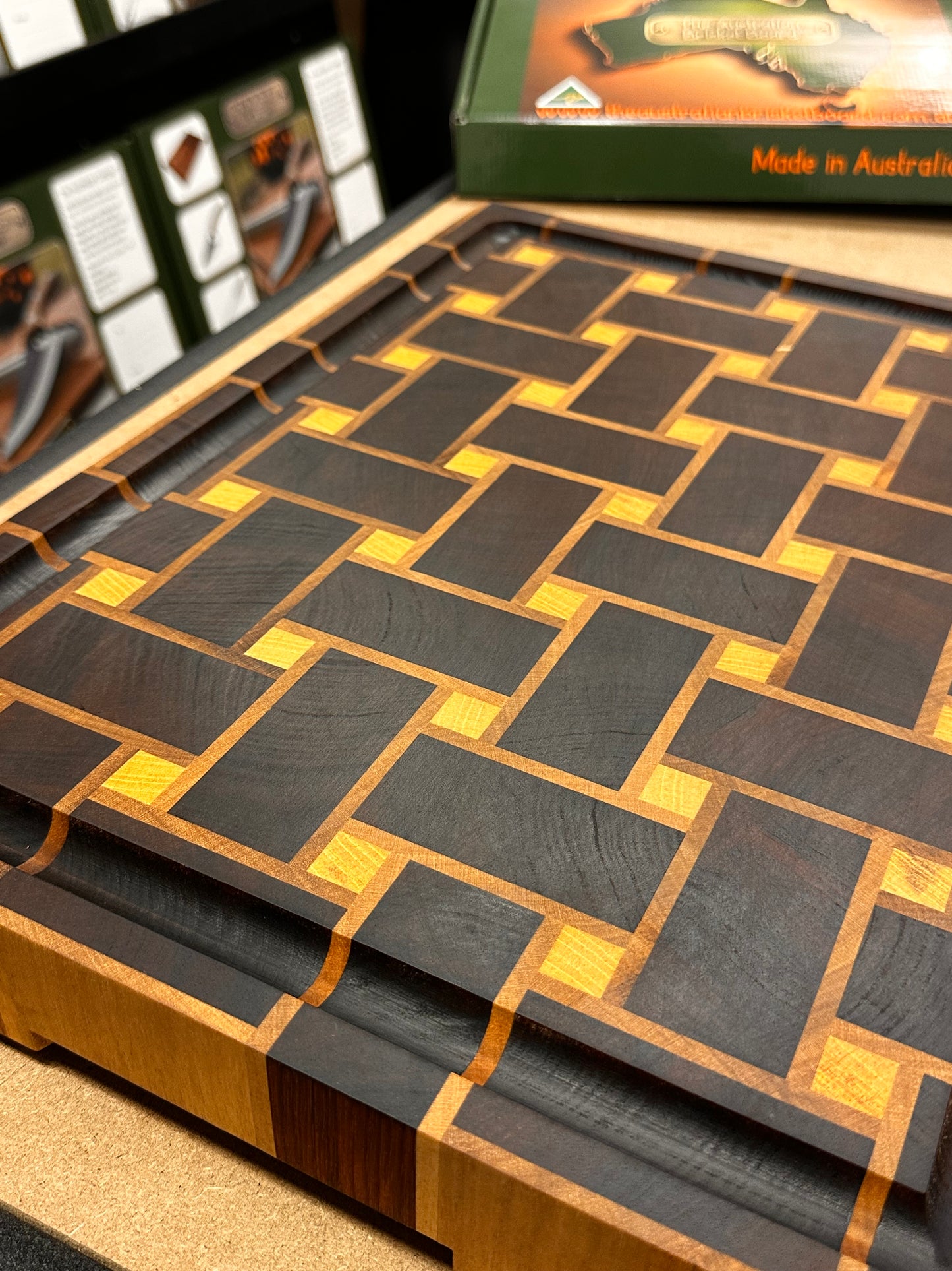 Prestige End Grain - Basket Weave