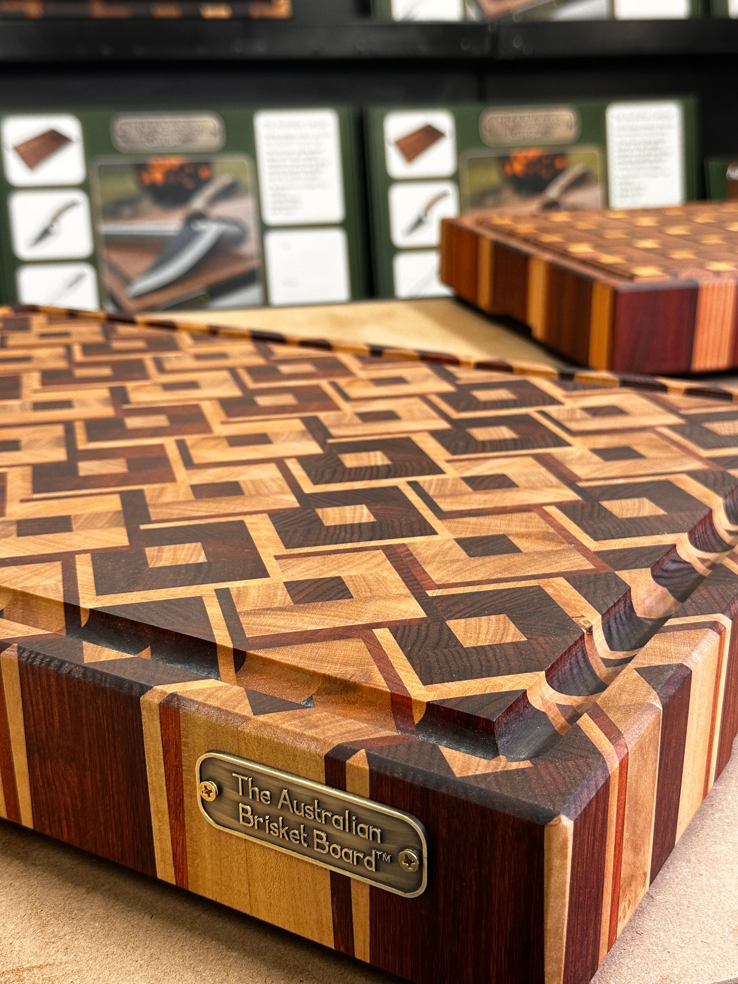 Prestige End Grain - Diamond Weave