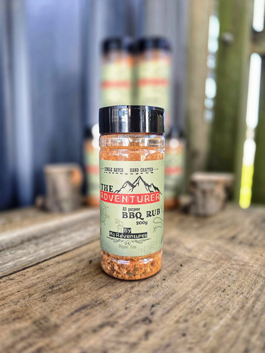 The Adventurer BBQ Rub by McAdventures – 200g Shaker